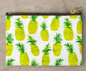Pineapple party pouch